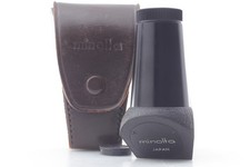  Exc 5 Vintage Minolta Right Angle Finder   SR-1 Leather Case From JAPAN