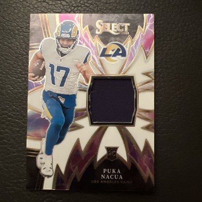 2023 Panini Prizm Puka Nacua #SP-PNA Sparks White Prizm /75