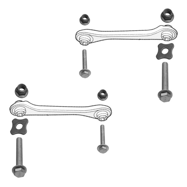 Schrauben FüR Querlenker Hinten FüR Audi A3 8P1 8P7 8PA Unten Links Rechts-image