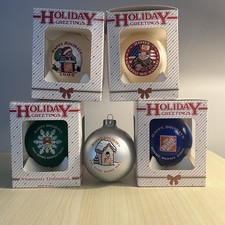 Set Of 5 Home Depot Ornaments Vintage Years 2...