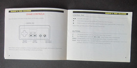 RARE! Original 1993 NINTENDO NES MARIO'S TIME MACHINE INSTRUCTION BOOKLET ONLY 