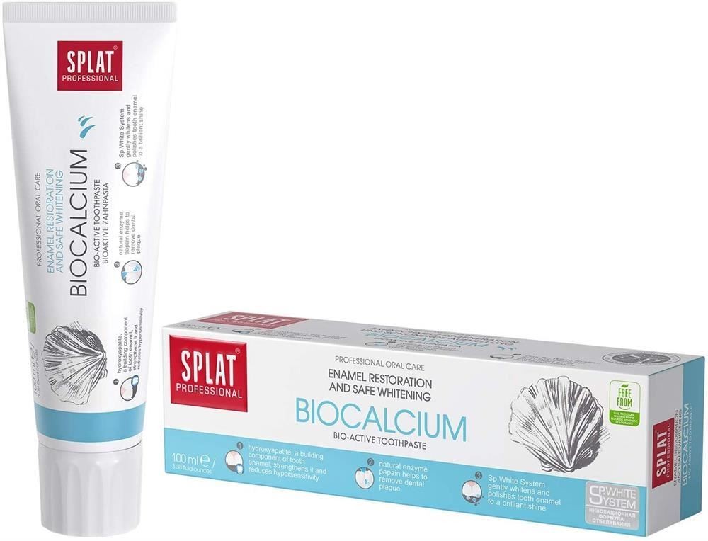 Splat Professional Biocalcium Bioactive Toothpaste For Enamel Regeneration And Gentle Whitening 100 G - Image 7