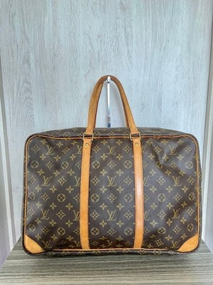Louis Vuitton Monogram Sirius 45 Boston Bag Business Brown