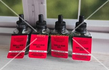bath and body works vanilla bean noel wallflowers home fragrance refill x4