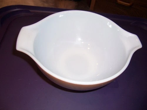 VINTAGE PYREX EARLY AMERICAN CINDERELLA 1-1/2 QT BROWN  BOWL #442