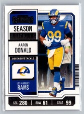 2023 Panini Contenders #60 Aaron Donald Season Ticket Retail