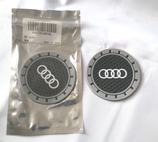 Audi 2x Coaster Cup Holder Water Bottle Mat Anti-Slip for Audi A3 A4 Q3 TT A5 A6