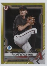 2021 Bowman 1st Edition Yellow Foil 10/75 Blake Walston #BFE-104 1t44