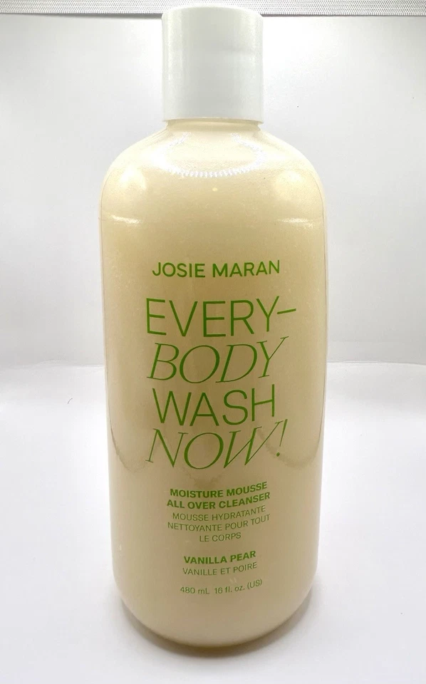 Mousse hidratante Josie Maran Every Body Wash 16 oz/480 ml (sellada) | pera de vainilla Foto 3 de 3