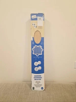 Badabulle Deco Pop Schutztor - Ausziehbares Tor zum Öffnen von 63 bis 106 cm