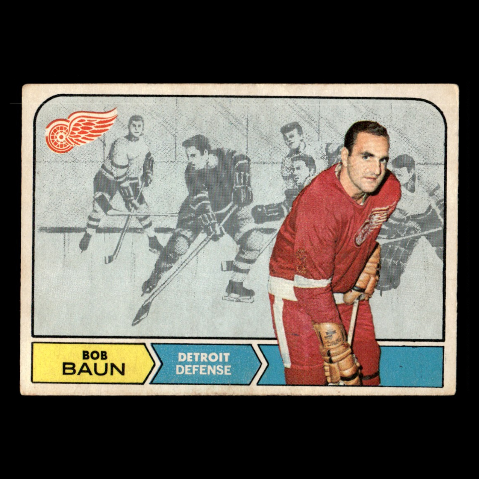 Bob Baun #24 (Hockey Cards 1968 O-Pee-Chee) — is it worth grading?