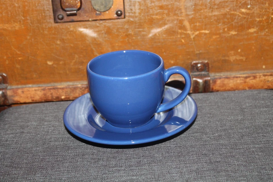 Waechtersbach Fun Factory Tasse Unterteller Blau Wächtersbach Kaffeetasse 200 ml - Bild 2 von 4
