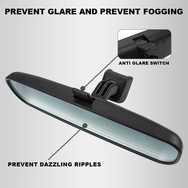 Espejo retrovisor interior para Toyota Corolla Camry Prius RAV4 Yaris 87810-52041 Foto 3 de 4