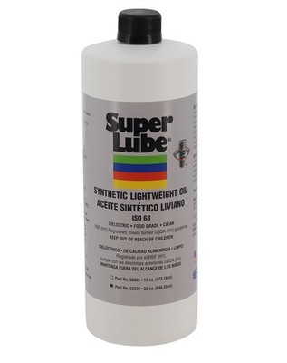 Super Lube 52030 Synthetic Oil without PTFE, Low Viscosity Lightweight, 1 quart