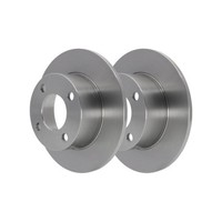 2X Bremsscheibe Ate 24.0110-0200.1 Passend FüR Vag
