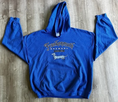 VTG Frankenmuth Michigan Brewery Hoodie XL Since 1862 Hooded Sweatshirt