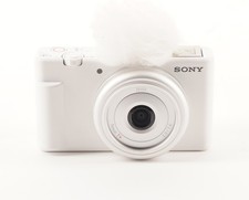 Sony ZV-1F Vlog Camera for Content Creators and Vloggers White