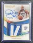 DEREK FISHER 2018-19 PANINI IMMACULATE COLL PREMIUM GU PATCH AUTO GOLD 05/10