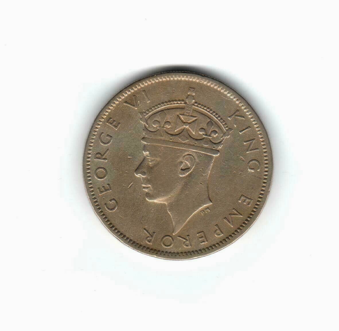 SOUTHERN RHODESIA 2 SHILLINGS 1948 KING GEORGE x 1 Piece Currency