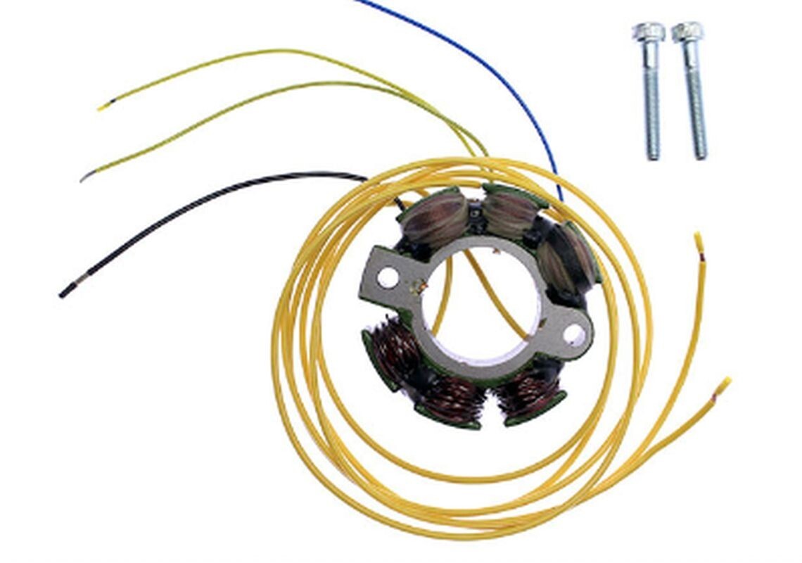 Stator alternateur avec feux Suzuki RM125 RM250 : fini les pannes