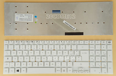 NEW FOR Packard Bell TS13SB TS44HR TS44SB TS45HR Keyboard Italian Tastiera White