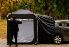 Rear Tent Camping Universal suv Tent Accommodate Up to 3-4 People Japan Shelter