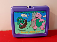 Barney and Baby Bop Plastic Lunchbox