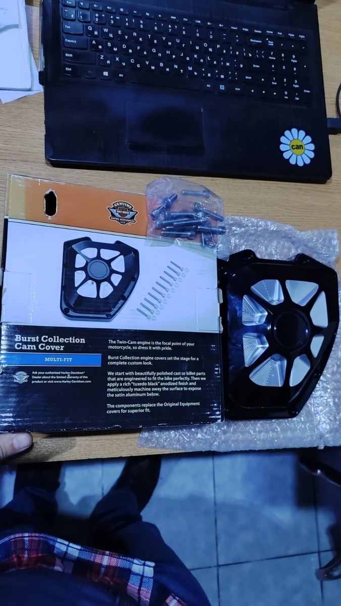 【数量限定】♡上下セット★ Genuine Harley Davidson Burst Collection Cam Cover Kit