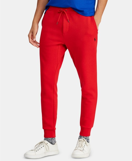 Mens Polo Ralph Lauren Red Polyester Cotton Sweatpants XL Inseam 30 1/2â for sale online | eBay