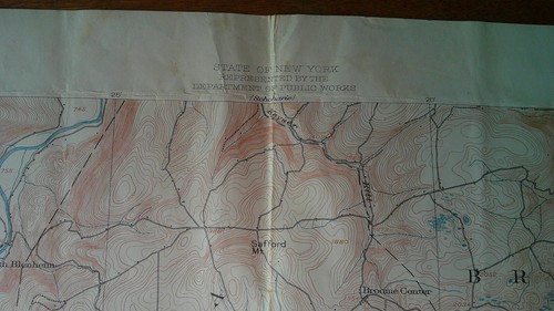 FOUR 1940's USGS topographic maps, Bolton, Hobart, Schoharie & Gilboa New York - Picture 13 of 14