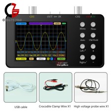 Digital Oscilloscope 10MHz Bandwidth Dual Channel Oscilloscope Signal Generator