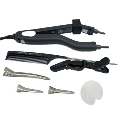 Heat Iron Kit - 220 Degree Temperature Control Dual Voltage L601 Hair Connector