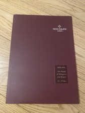 PATEK 2001 MONTRE 5134 5002 SKY MOON WATCH UHR BROCHURE CATALOGUE NAUTILUS
