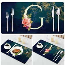 many sizes Table Mats Place Mats Table Placemats Washable Non-slip Bowl Mat UK