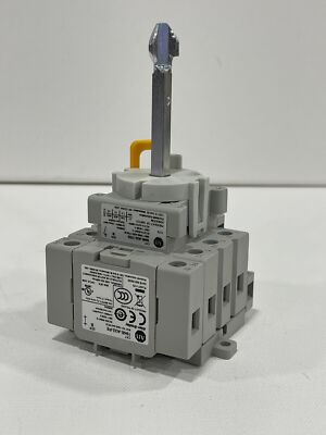 New! Allen Bradley 194E-A32-1753 Load Switch With 194E-A-P11 Auxiliary Contact