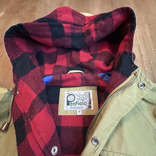 Penfield Trailwear VTG Cotton Wool Parka Jacket Men’s M Chore Pocket Buffalo - Picture 4 of 18