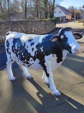 Kuh lebendsgroß XXL Gartendeko ca 2,30m Stallkuh lebensecht Garten Deko GFK