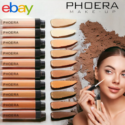 PHOERA FULL COVER MATTE LIQUID FOUNDATION CONCEALER MAKE-UP UNDER EYE COVER