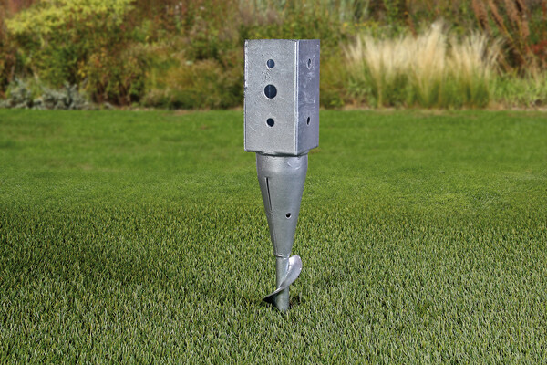 Supporto Per Pali A U In Acciaio Zincato - Per Costruzioni Legno, Terrazze E Tettoie - Foto 10