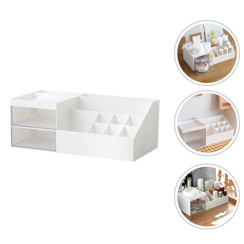 Jewelry Organizer for Drawer Makeup Cosmetic Storage Box Display Cabinet-image