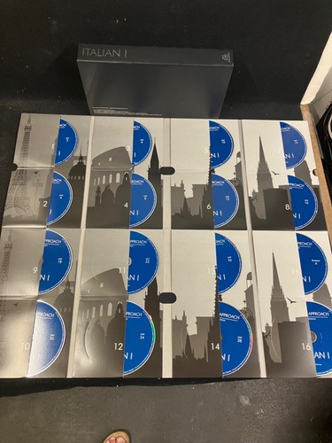 PIMSLEUR APPROACH,GOLD EDITION, ITALIAN LEVELS I,II,III,90 LESSONS 48 AUDIO CD'S - Picture 5 of 10