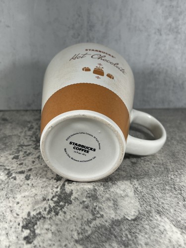 STARBUCKS HOT CHOCOLATE MUG 2010 15 FL OZ. Beige / Tan - Picture 5 of 5
