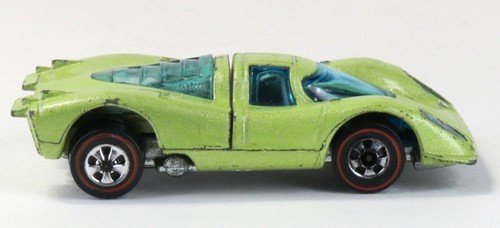 Hot Wheels Redlines Porsche 917, verde lima (5995) - Imagen 8 de 10