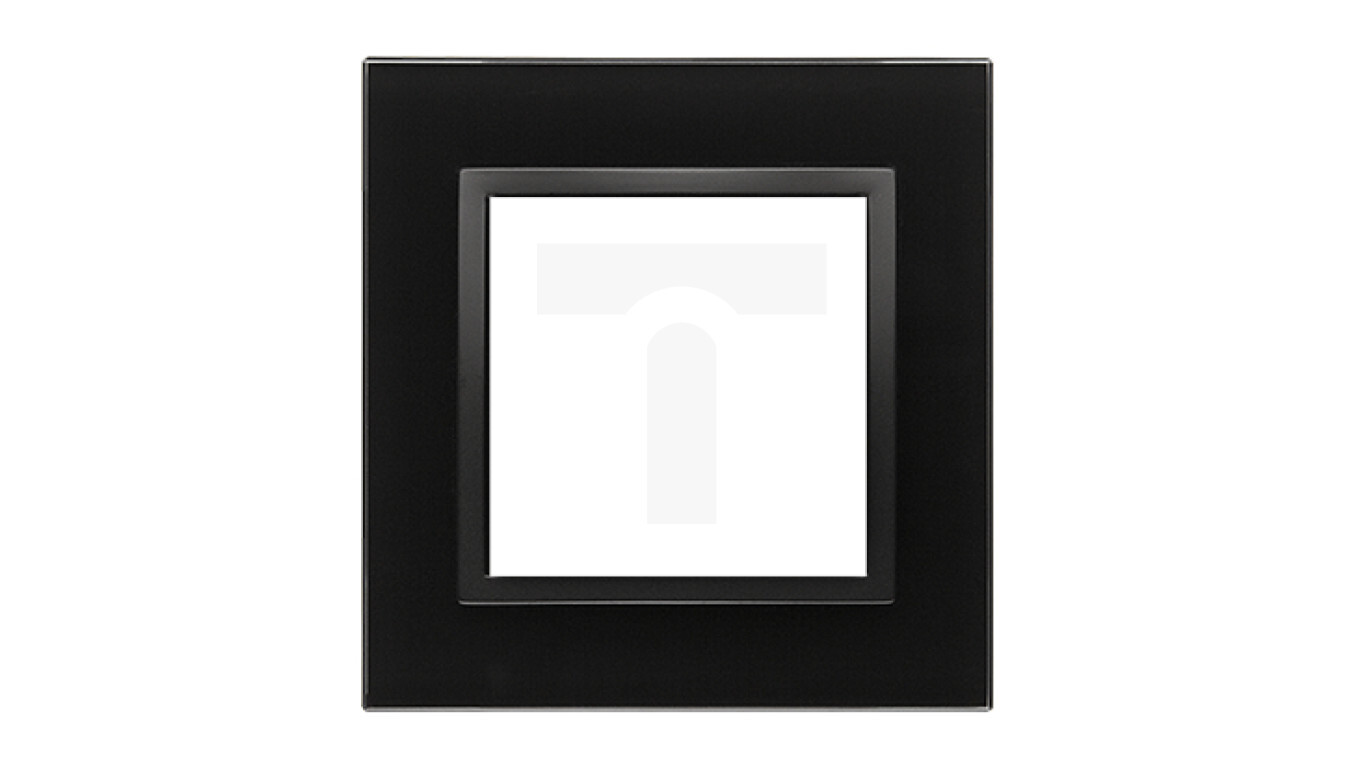 Simon 54 Nature 1-fold glass frame, Volcanic Lava DRN1/75 /T2UK