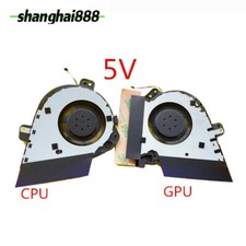 Original LAPTOP CPU GPU Cooling Fan FOR ASUS ROG GU502DU GU502GV GU505 GA502D 5V