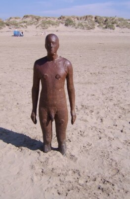 Foto 6x4 Antony Gormley's Another Place Crosby\/SJ3198 Eine Sammlung von s c2007