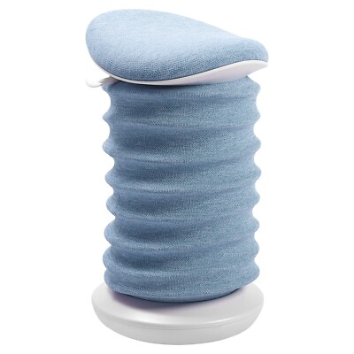 TOPSTAR SITNESS 4D Sitzhocker Höhenverstellbar Ergonomisch Blau Weiß H 63 cm