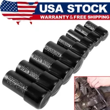 70500 Tap Socket Set 8-Pieces Tap Socket Adapter Use wiht 1/4" & 3/8" Drive