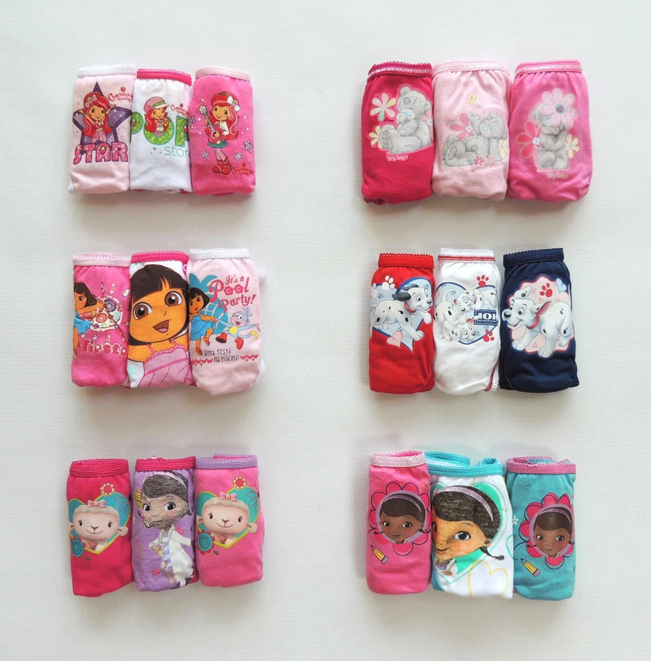 MARKENLOS EMILY ERDBEER DORA DOC MCSTUFFIN DALMATINER SLIP 3-ER SET GR. 86 - 128