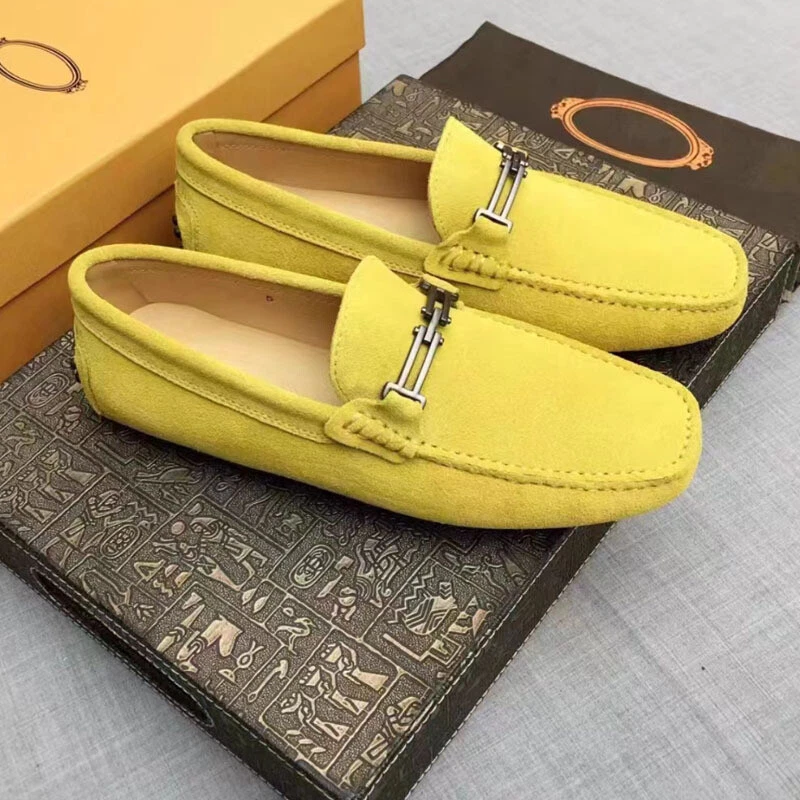 TOD’S Scarpe mocassini Tod's uomo in pelle piatta testa tonda slip on